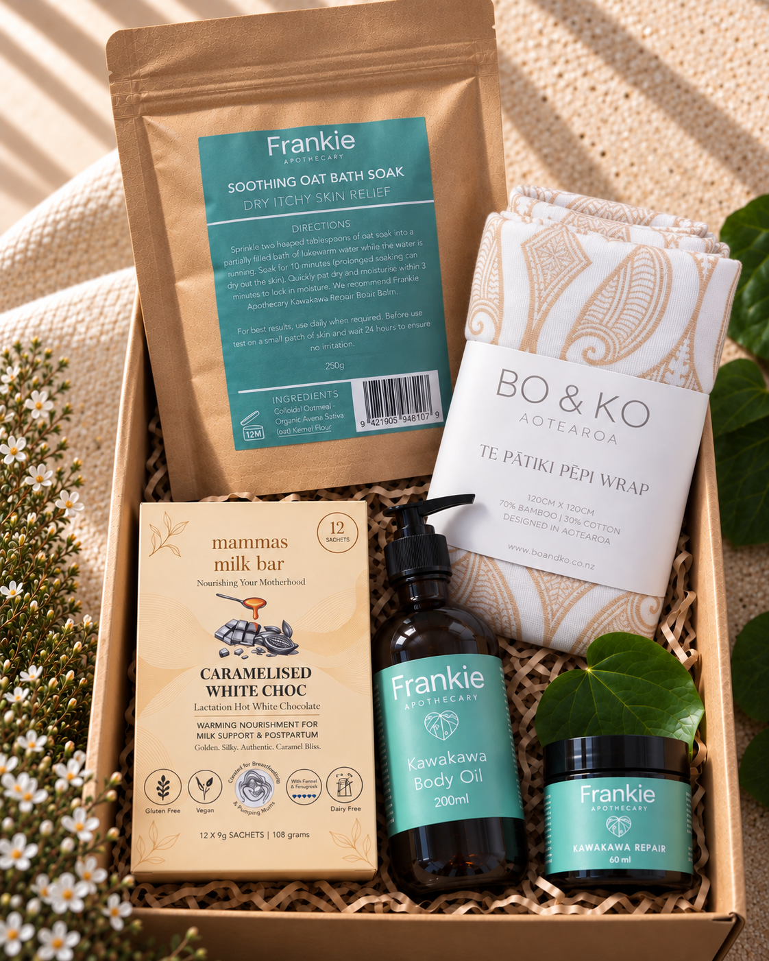 The perfect baby shower or new mum gift from Aotearoa. Frankie Apothecary&