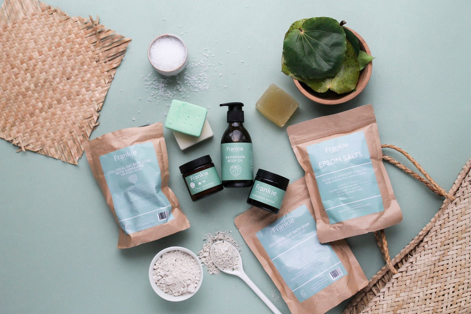 Frankie super-duos for soft, soothed skin!