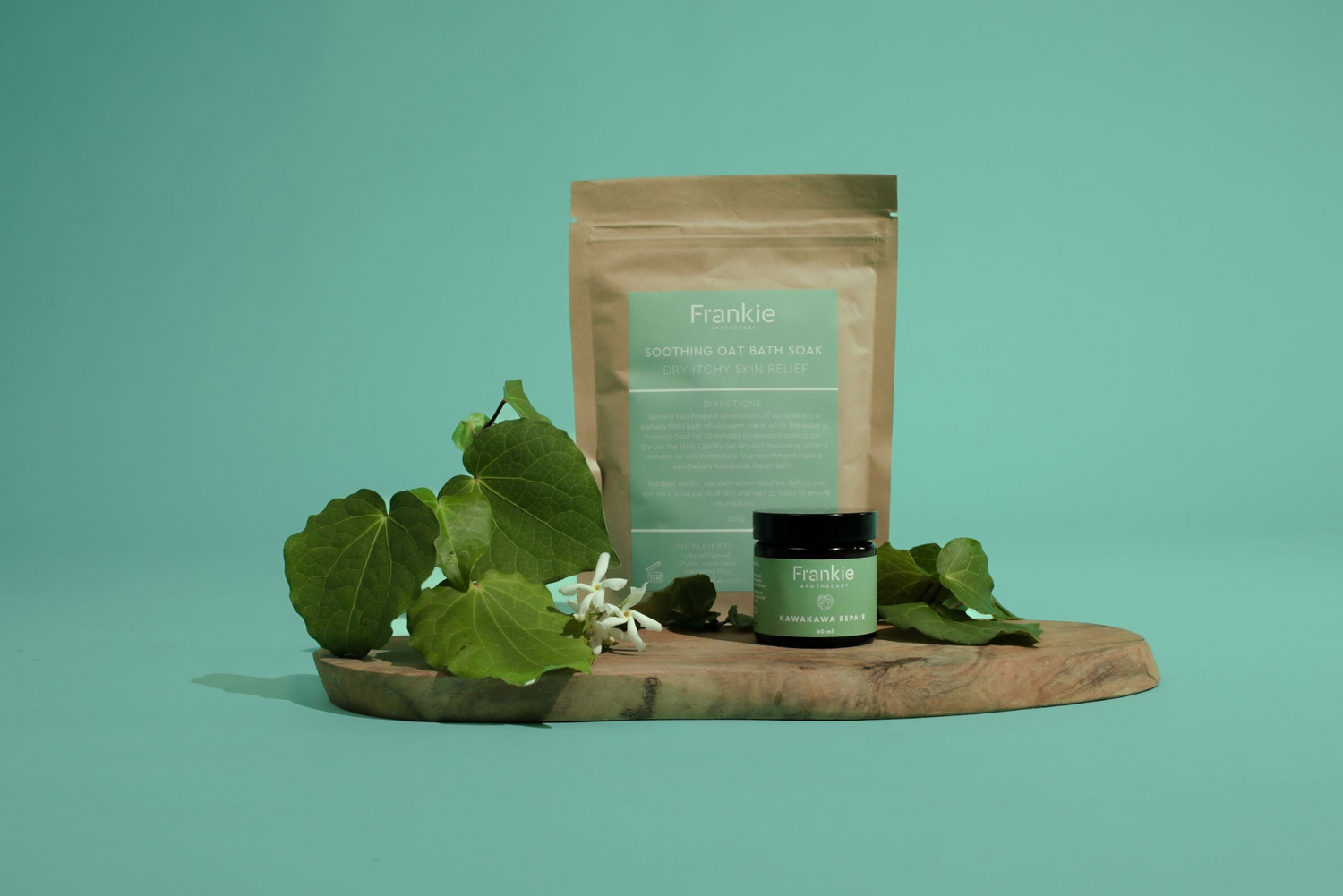 Frankie super-duos for soft, soothed skin!